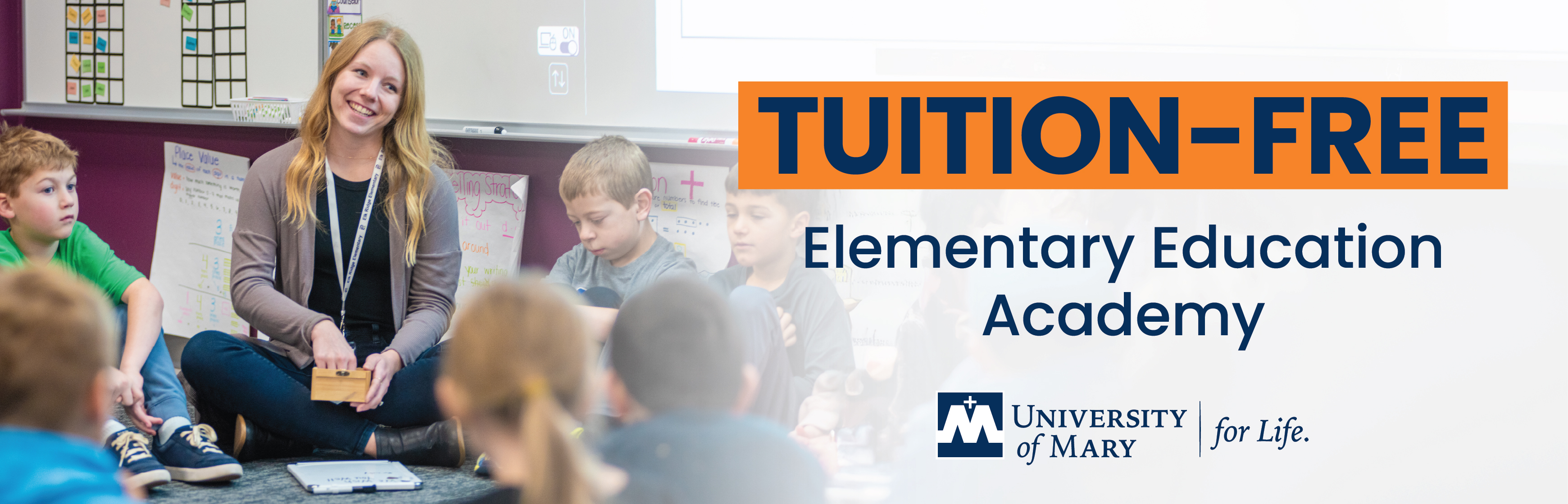 Elementary Education Academy Banner